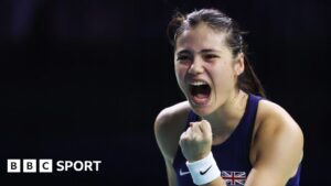 Billie Jean King Cup 2024: Emma Raducanu moves Great Britain closer to Malaga final