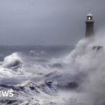 Weather warnings in place for high winds, snow and rain