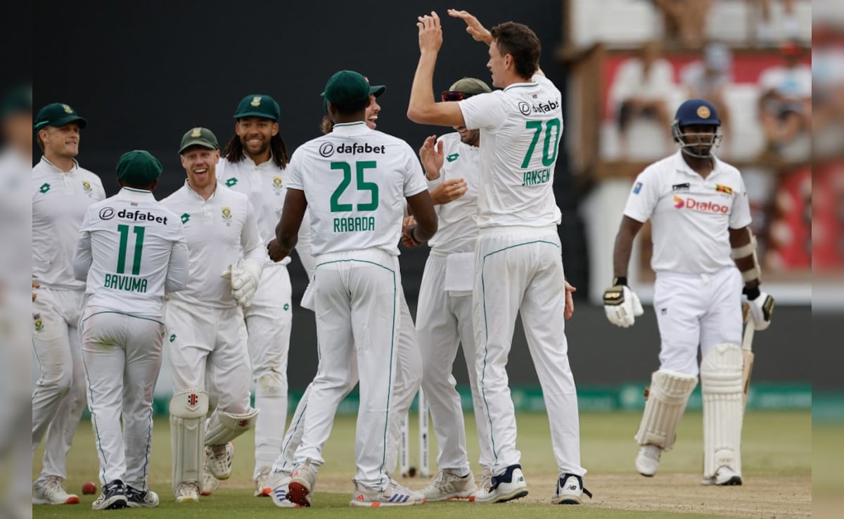 1st Test: South African Bowlers Strike After Sri Lanka Set Big Target