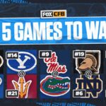 College football Week 13 preview: Five best games to watch this weekend