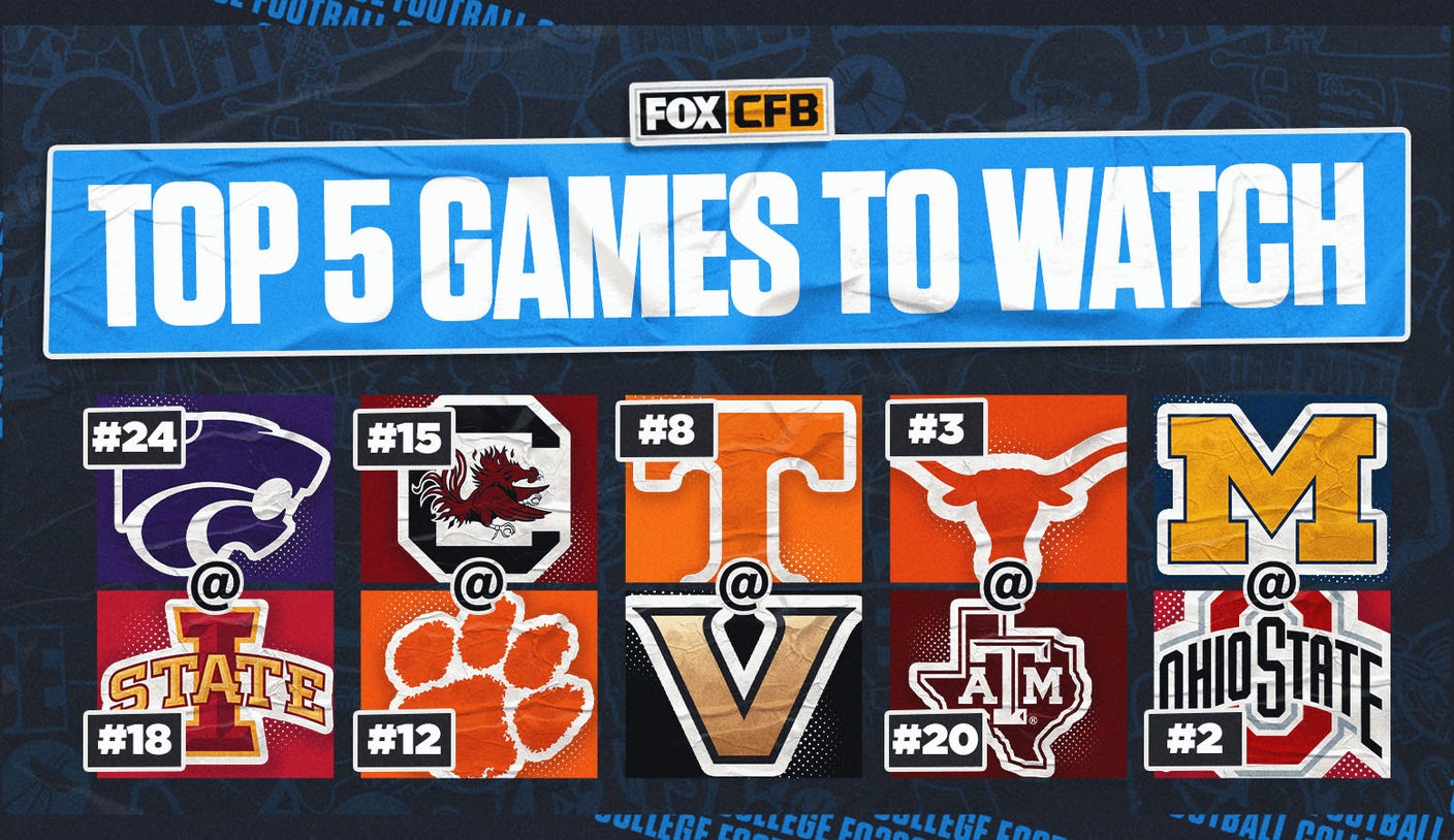 College football Week 14 preview: Five best games to watch this weekend