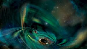 NASA’s Swift Observatory Discovers Twin Black Holes Disturbing Galactic Gas Clouds