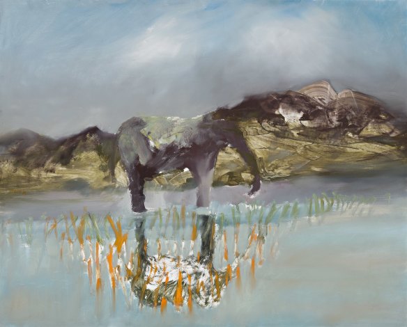 Elephant in Landscape, (6/3/62).