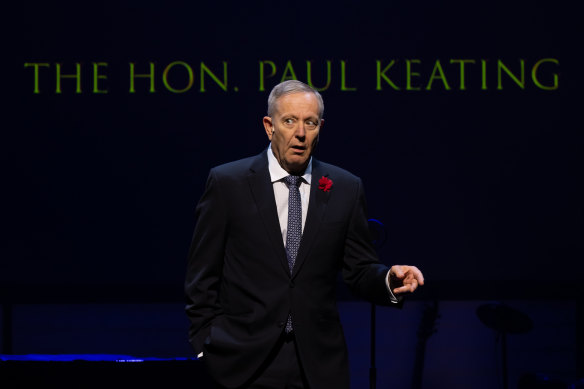 Jonathan Biggins reprises his timeless Paul Keating.