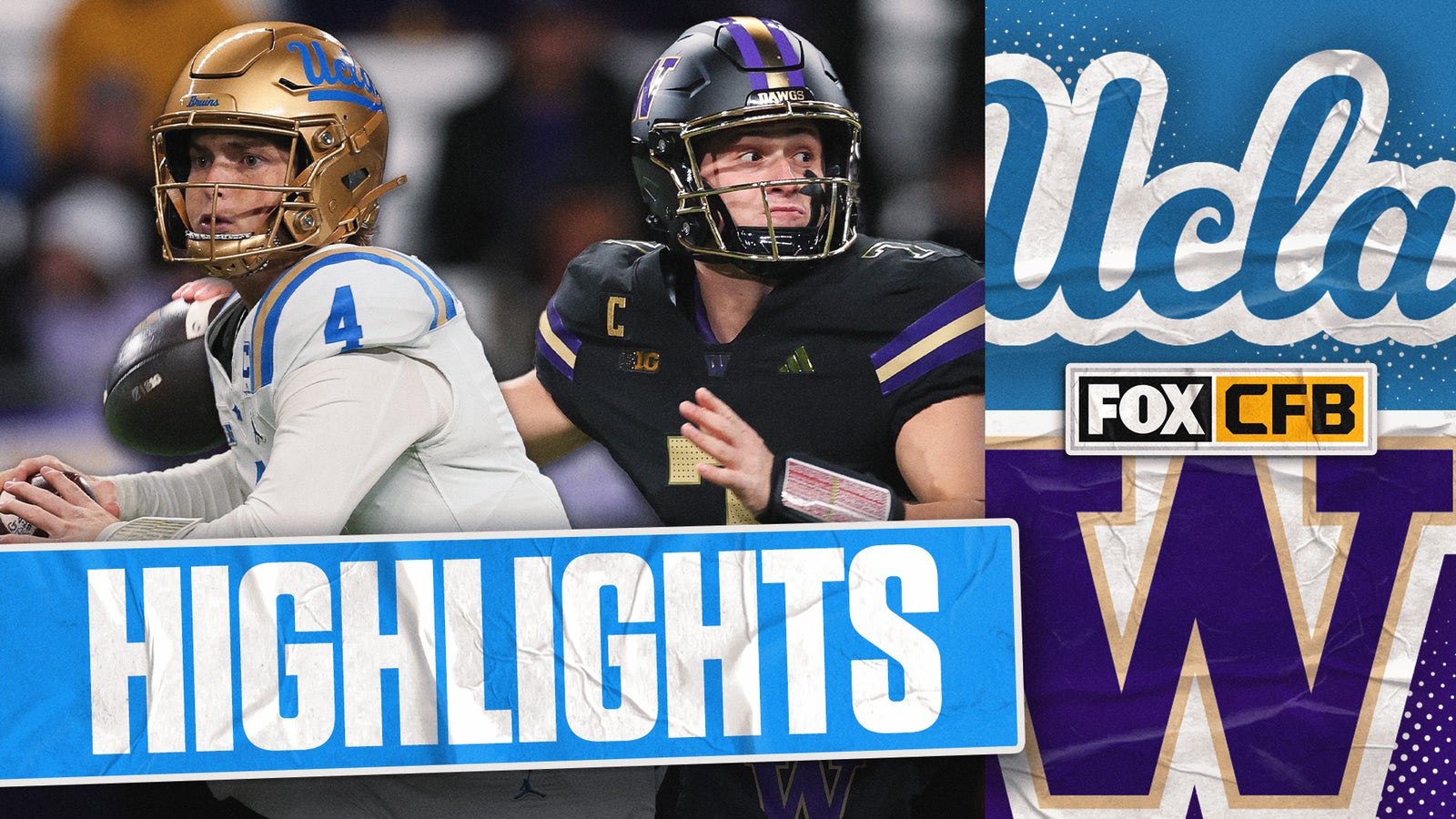 UCLA Bruins vs. Washington Huskies Highlights