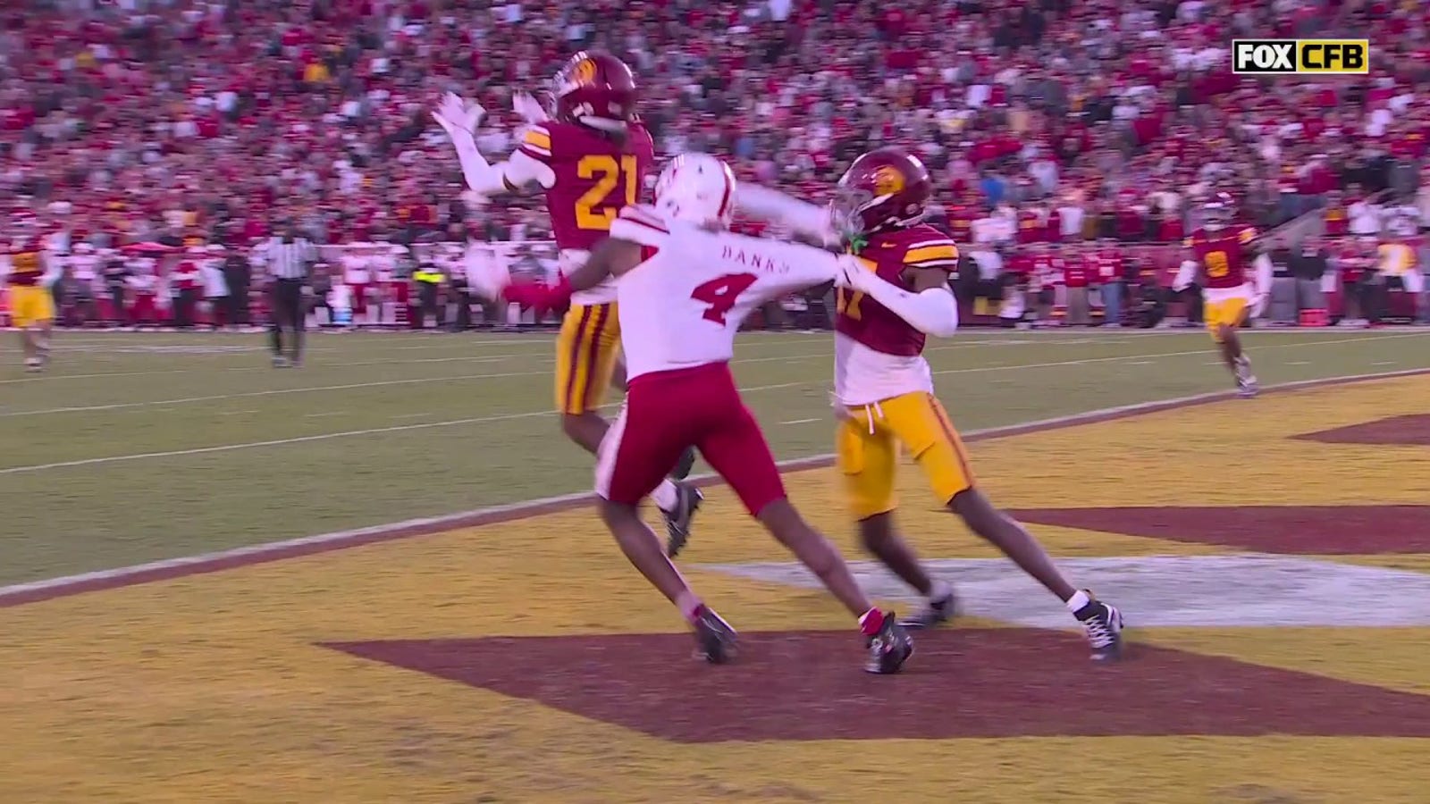 Greedy Vance intercepts Dylan Raiola to seal USC's victory