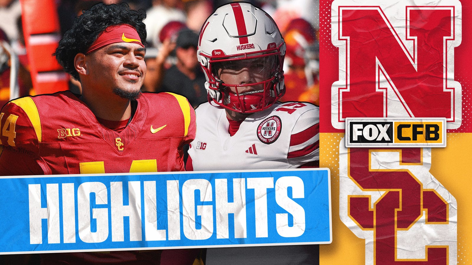 Nebraska Cornhuskers vs. USC Trojans highlights