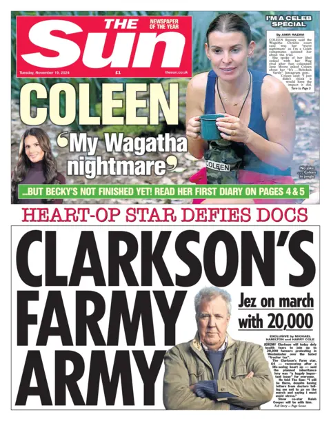 The Sun front page