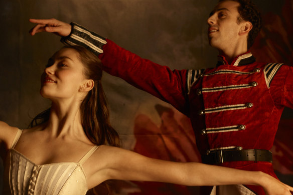 Grace Carroll and Marcus Morelli star in The Australian Ballet’s production of The Nutcracker.