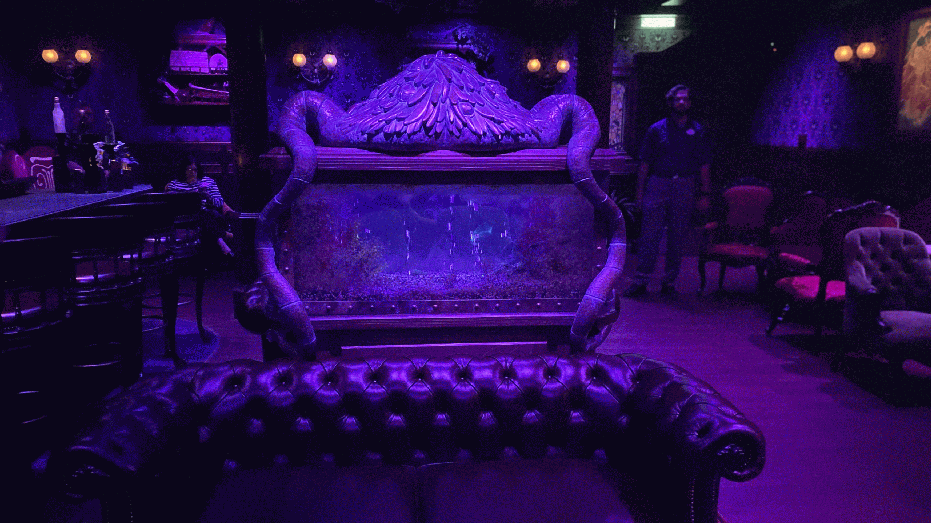 The Disney Treasure is home to the Haunted Mansion Parlor