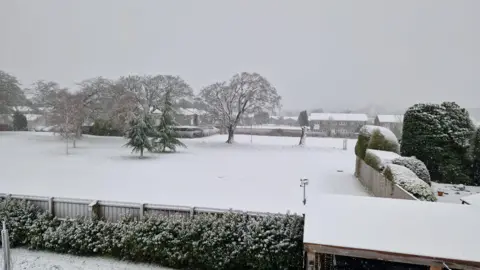 BBC Weather Watchers / ht247 Heavy snow covers the landscape in Balerno, on the outskirts of Edinburgh