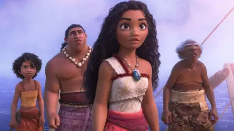 Disney A picture from the animated film, Moana