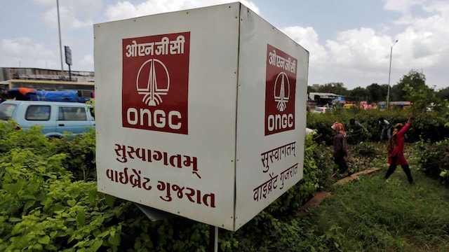 ONGC share price