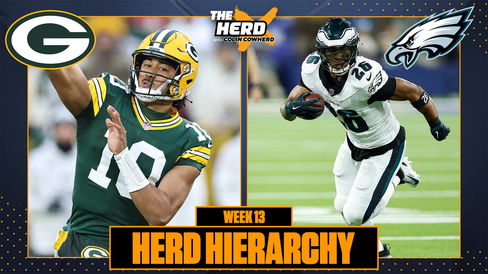 Herd Hierarchy: Packers reappear in Colin's Top 10, Eagles soar in Week 13 