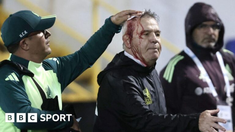 Honduras punished after Mexico coach Javier Aguirre hit with beer can