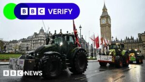 Farming tax row – BBC Verify on which figures are more reliable and why