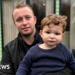 Family live in mobile home after mortgage rejected