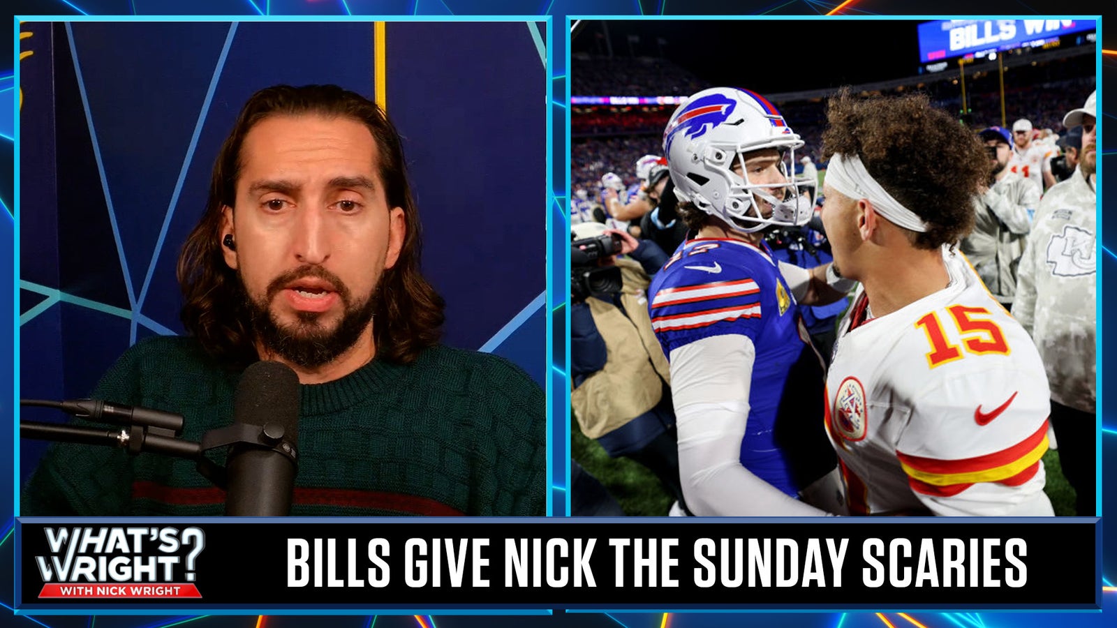 Nick labels the Bills as the team 'he would least likely to play' in playoffs | What's Wright?