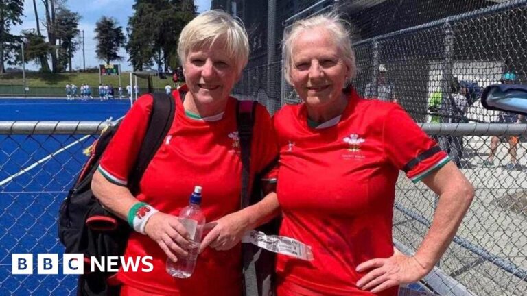 Wales women’s over 65s hockey team win silver in World Cup