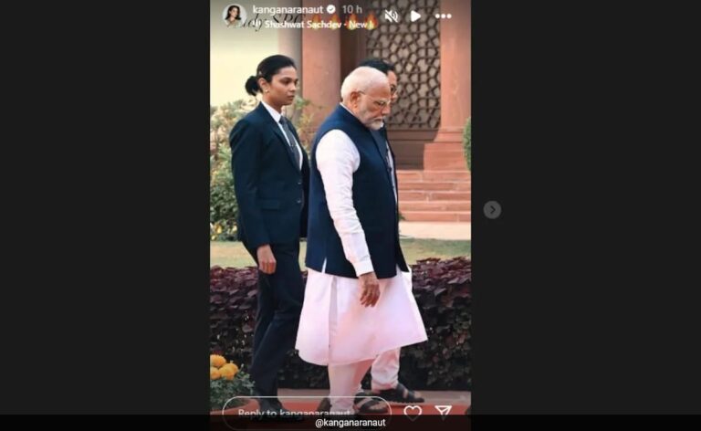 Kangana Ranaut’s Instagram Post Of Woman SPG Commando Guarding PM Modi Viral