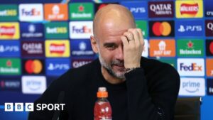 Manchester City: Pep Guardiola not planning changes despite five successive defeats