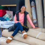 The woman helping council tenants carpet their homes