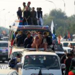 Thousands of ex-PM’s supporters head to Islamabad