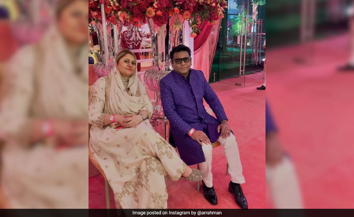 AR Rahman, Wife Saira Announce Separation After 29 Years Of Marriage