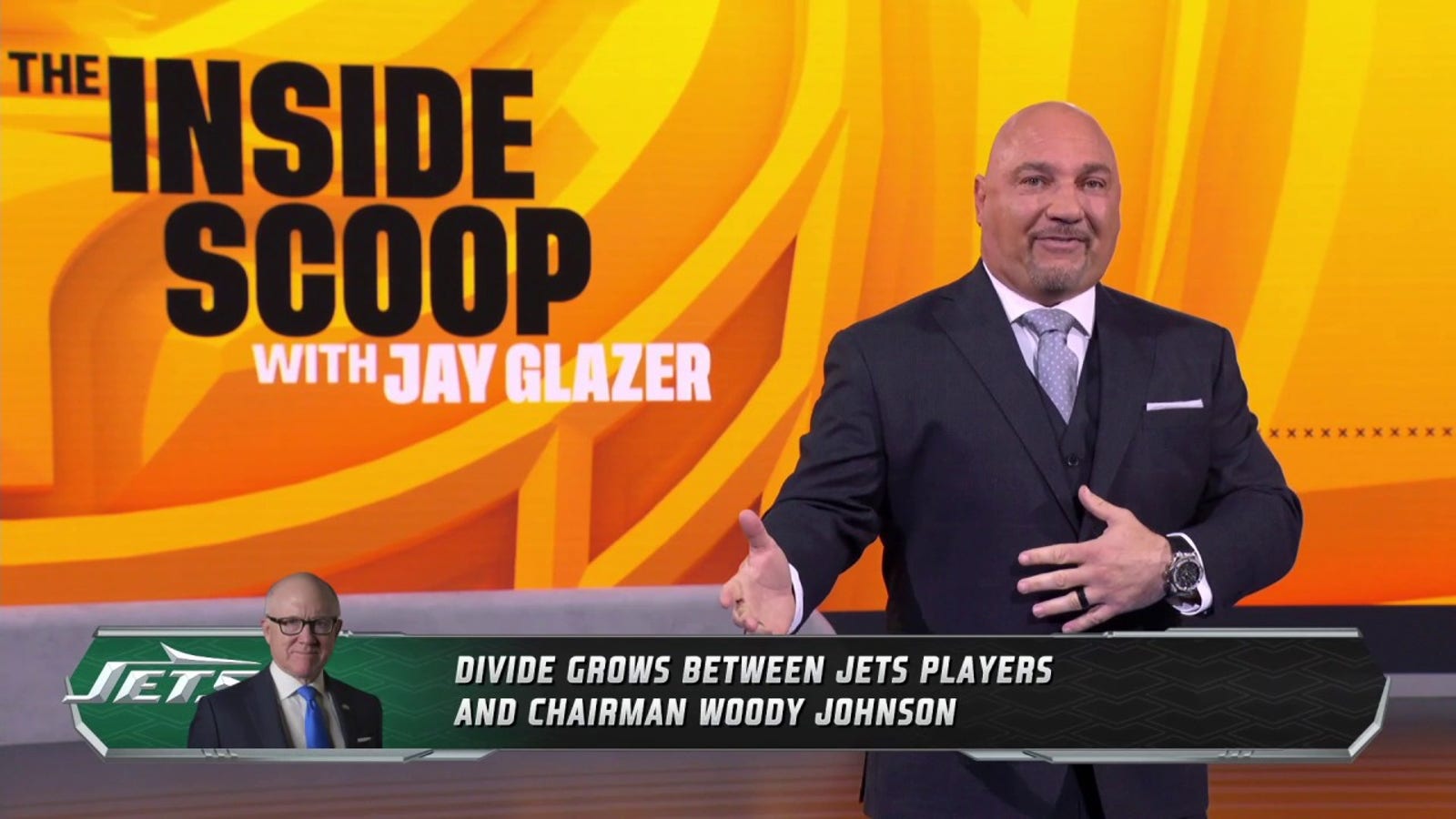 Jay Glazer: 'Divide keeps widening' between Jets players, Woody Johnson