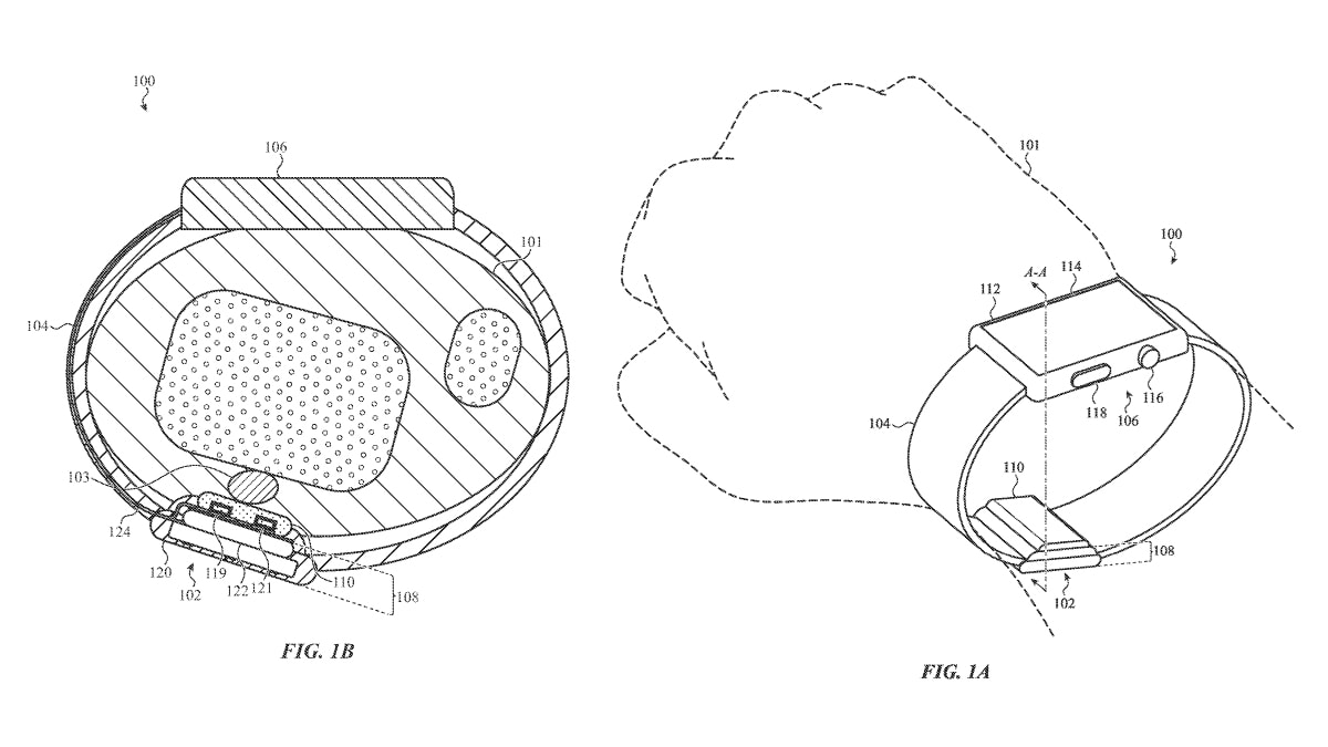 apple patent blood pressure uspto apple watch