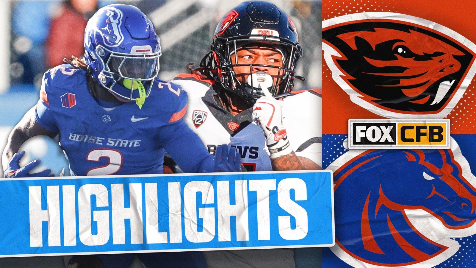 Oregon State Beavers vs. No. 11 Boise State Broncos Highlights