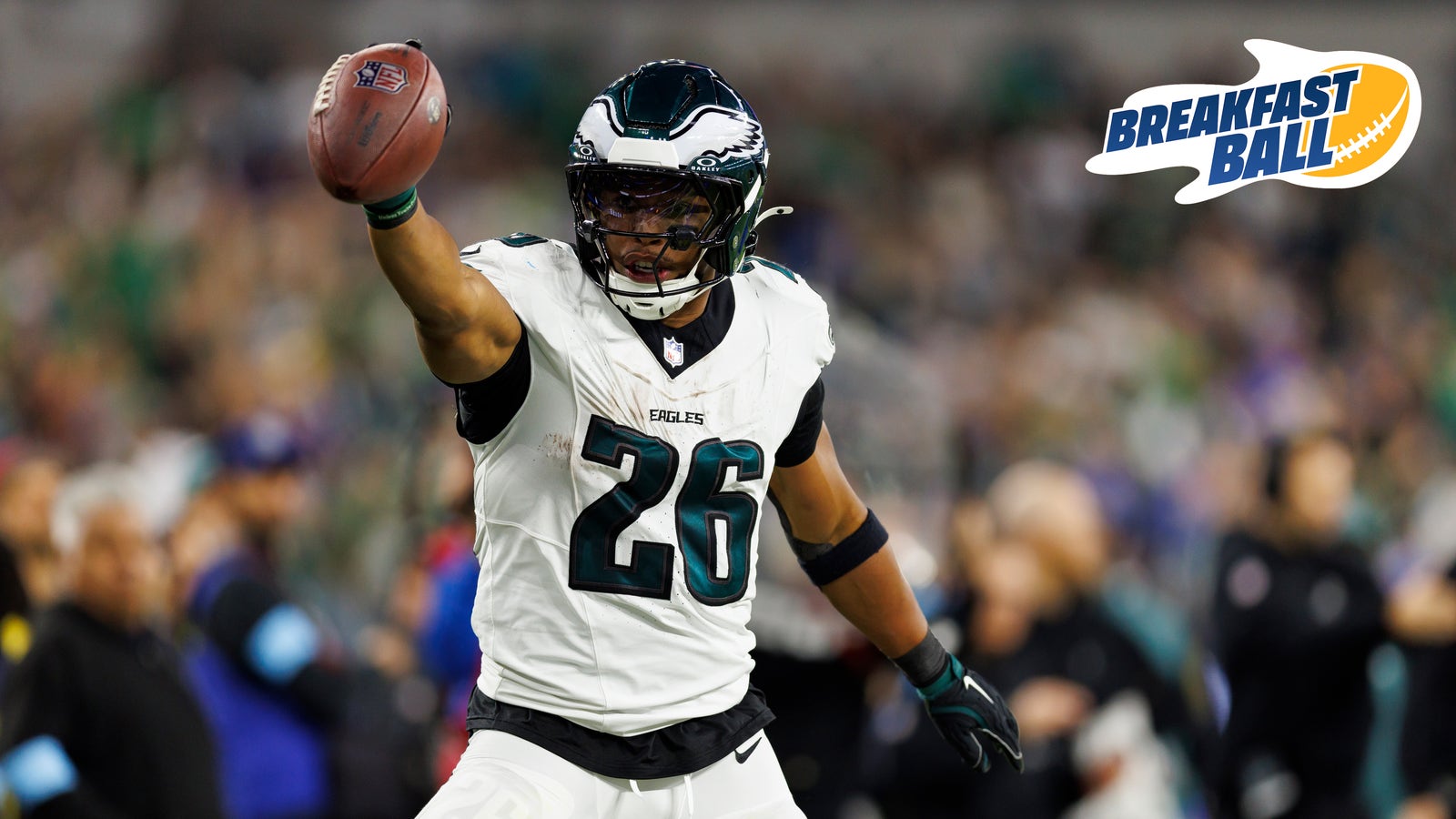 Is Saquon Barkley the MVP frontrunner after Eagles' win? | Breakfast Ball