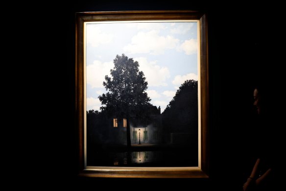 Magritte’s Empire of Light 1954 which sold for a world record A$185 million.