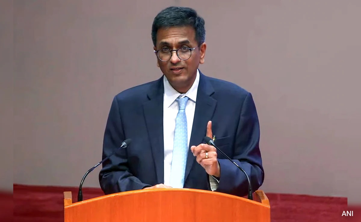 'Judiciary Not Here To Perform Opposition's Role': Ex Chief Justice DY Chandrachud