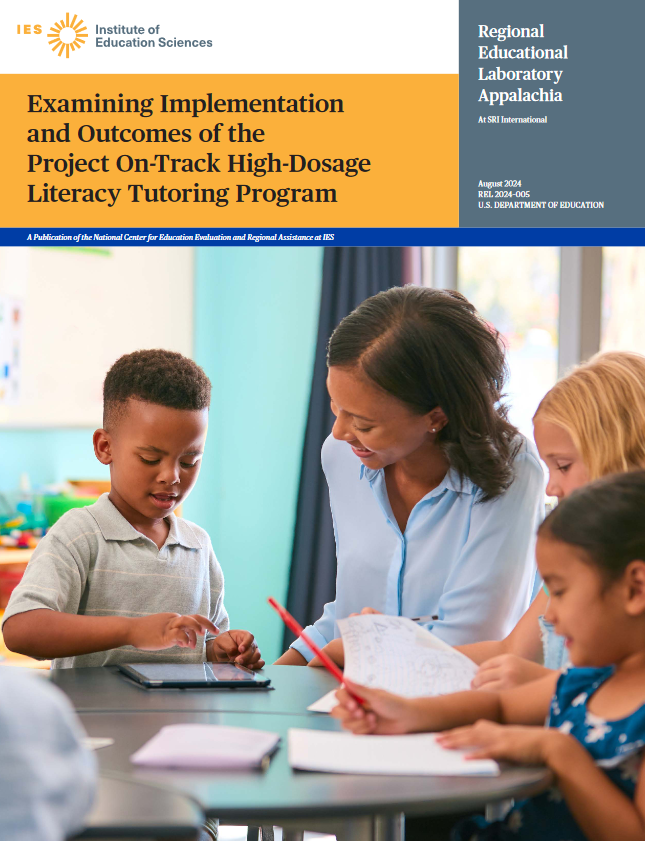 REL Publication | Examining Implementation and Outcomes of the Project On-Track High-Dosage Tutoring Program