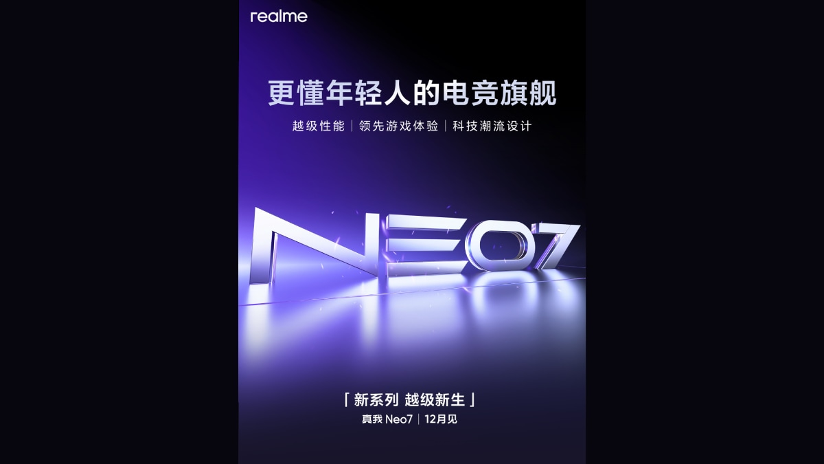 realme gt neo 7 series xu qi chase inline Realme GT Neo 7 Series Launch