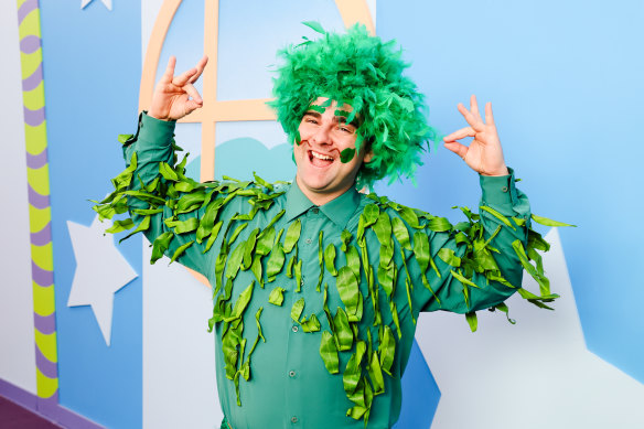 The Tree of Wisdom’s costume is often compared to Old Gregg from <i>The Mighty Boosh.<i>