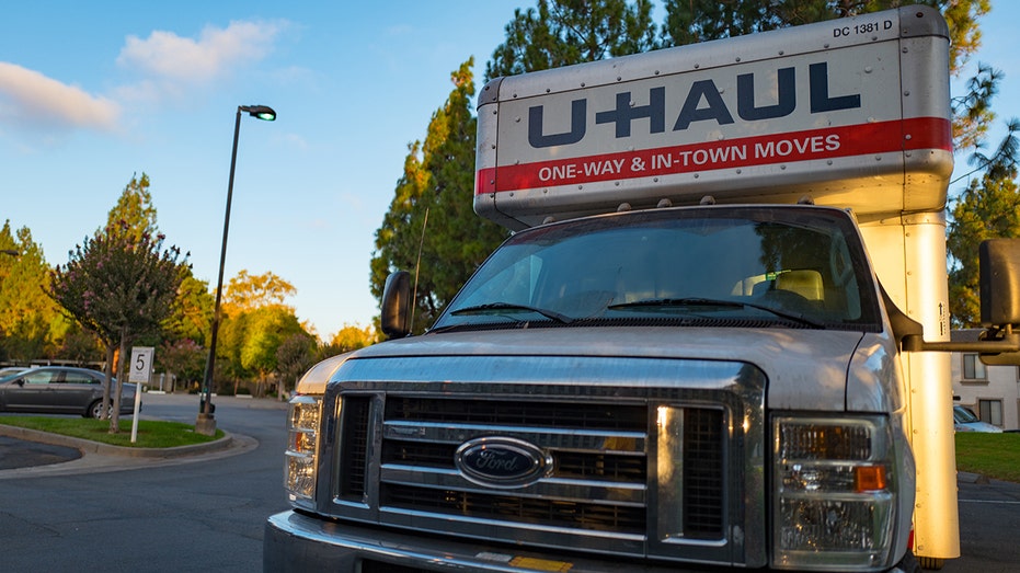 U-Haul moving truck