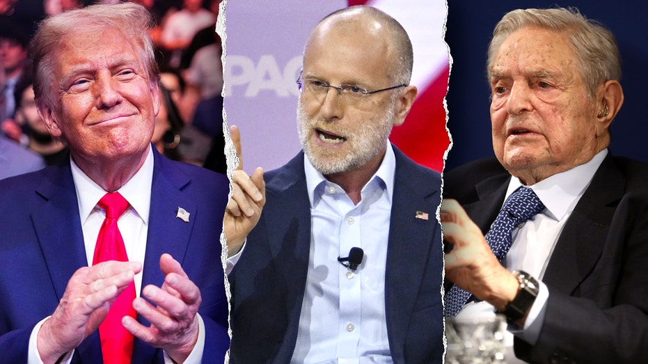 Donald Trump, Brendan Carr and George Soros