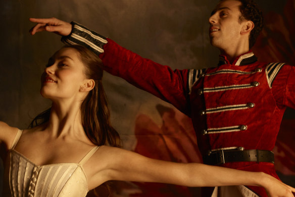 Grace Carroll and Marcus Morelli star in the Australian Ballet production of <i>The Nutcracker</i>. 