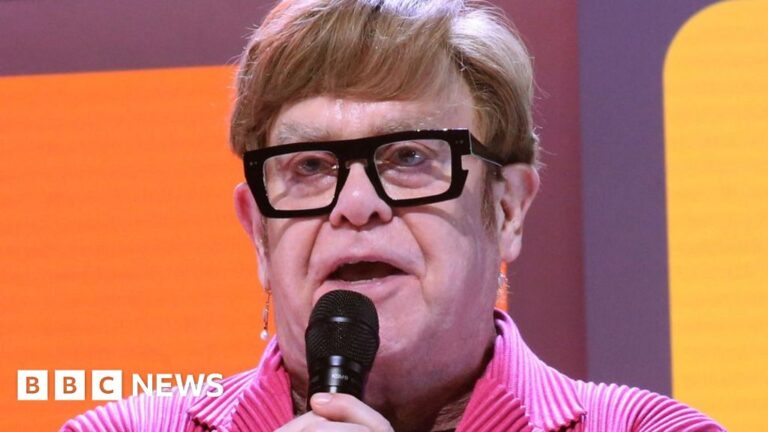 Elton John album on hold because he ‘can’t see’ after eye infection