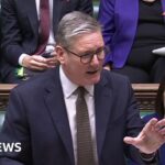 Keir Starmer shrugs off Kemi Badenoch’s petition jibe at PMQs