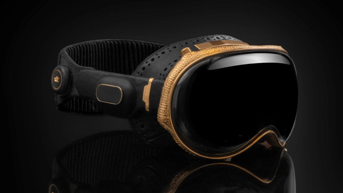 Caviar Introduces Custom Luxury Apple Vision Pro Model With 24K Gold