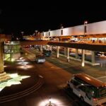 Airport service workers at Charlotte, North Carolina airport on strike Thanksgiving week