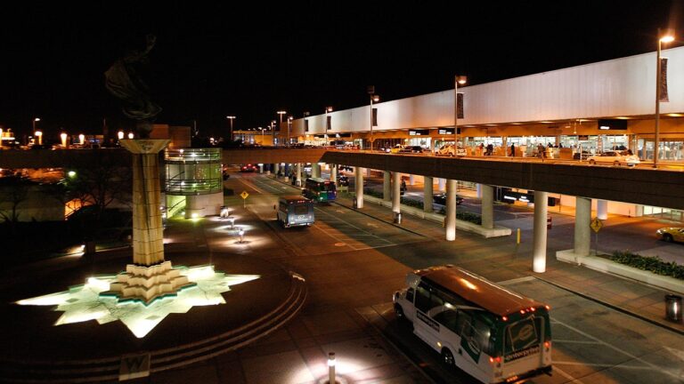 Airport service workers at Charlotte, North Carolina airport on strike Thanksgiving week