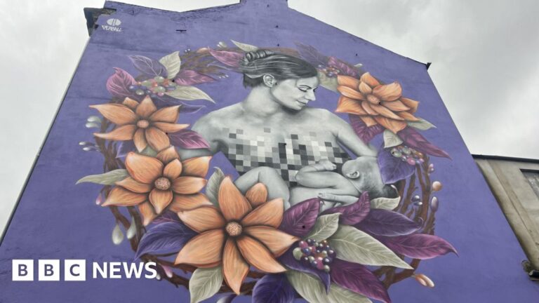 New mural tackles stigma of breastfeeding