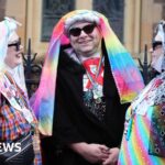 Janey Godley has colourful comedy send-off at funeral in Glasgow