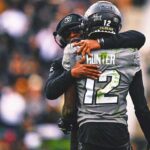 Upset Deion Sanders plans to give Travis Hunter his Jim Thorpe trophy after snub