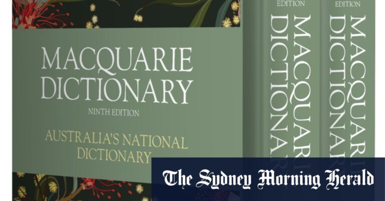 Macquarie Dictionary’s word of the year