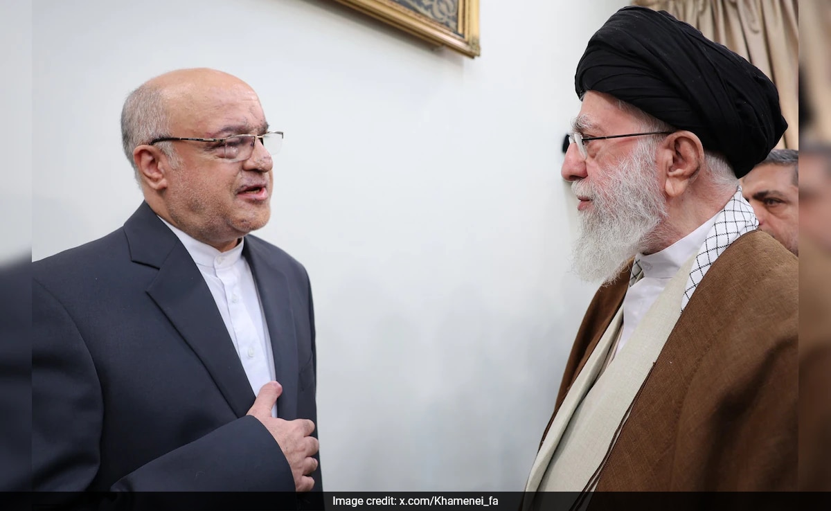 Reports Claim Iran Leader In Coma. His Office Shares Pic Of Meeting Envoy